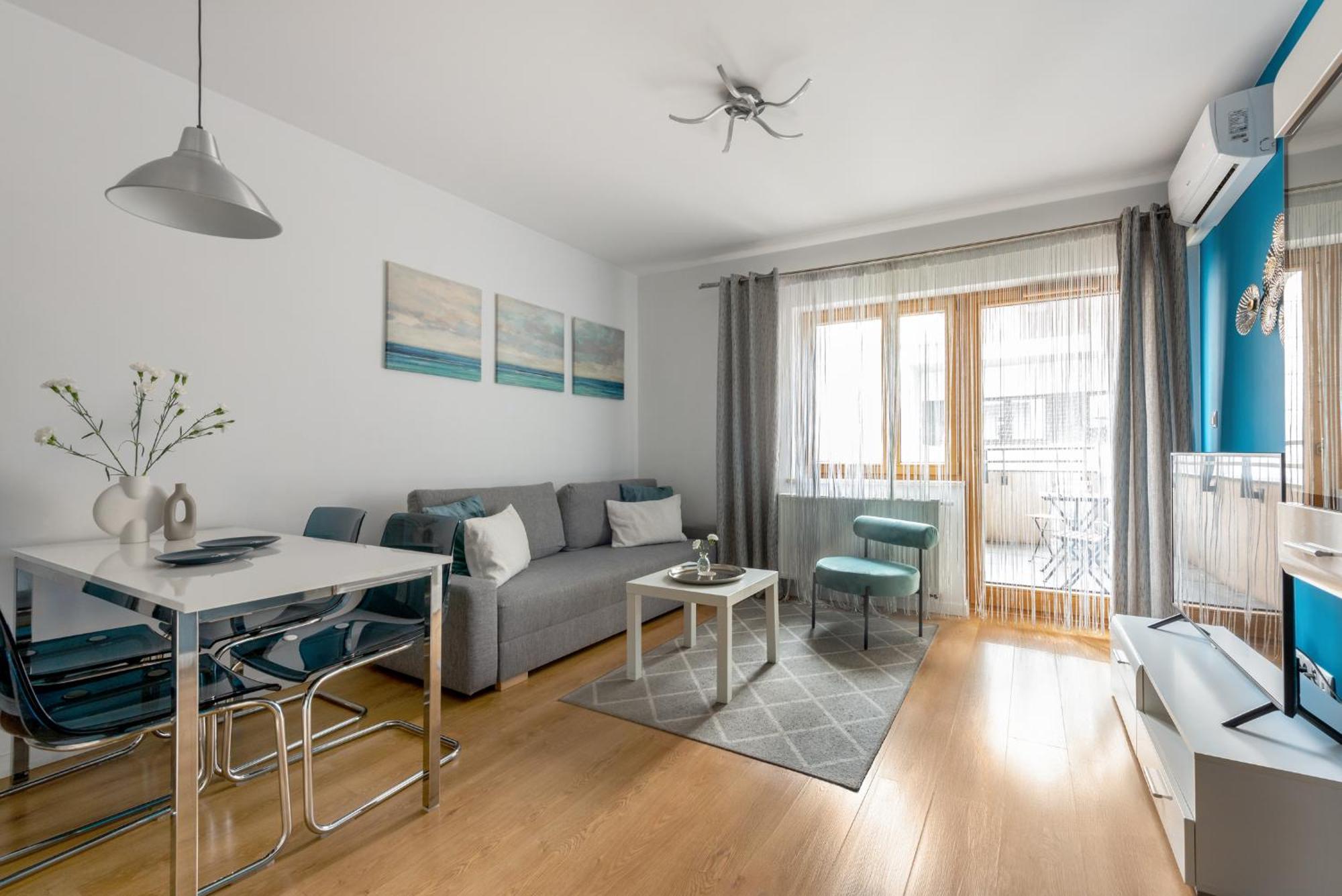 Apartment 1 Bedroom Balcony air conditioning Rakowicka 14a Street